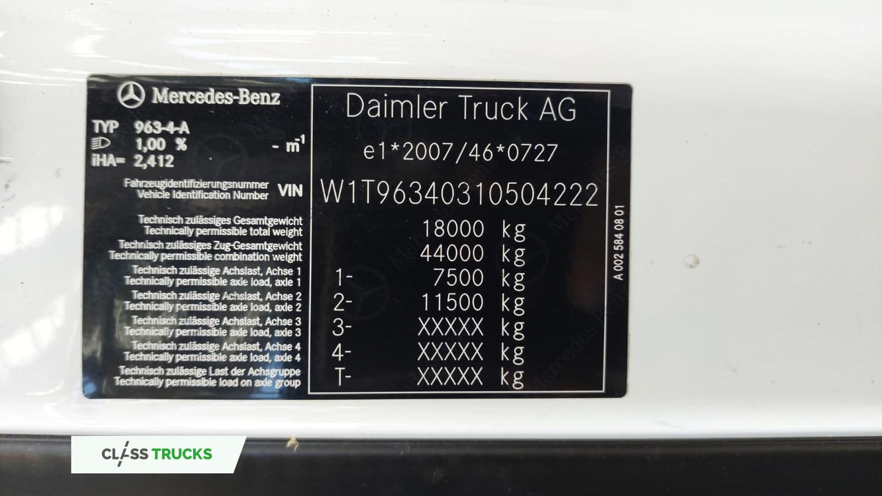 Dragbil Mercedes-Benz Actros 5 1845 BigSpace: bild 15