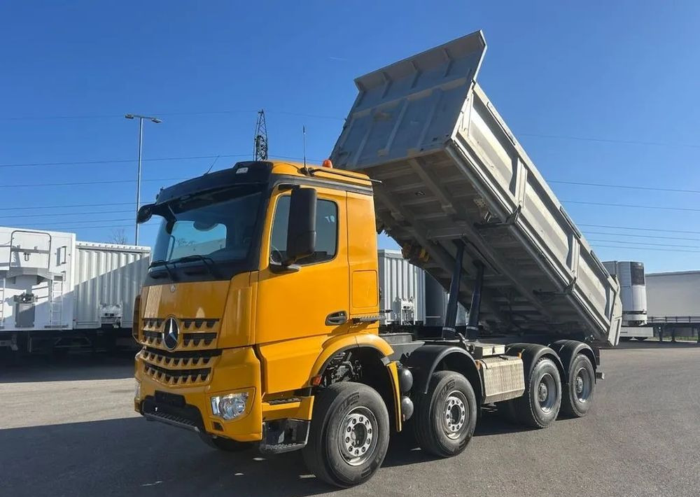 Mercedes-Benz Arocs 4145 8x4 | Meiller Kipper |Wywrotka trójstronna | Bordmatik | 453 KM | Euro 6 | 2018 - Tippbil lastbil: bild 1 Mercedes-Benz Arocs 4145 8x4 | Meiller Kipper |Wywrotka trójstronna | Bordmatik | 453 KM | Euro 6 | 2018 - Tippbil lastbil: bild 1