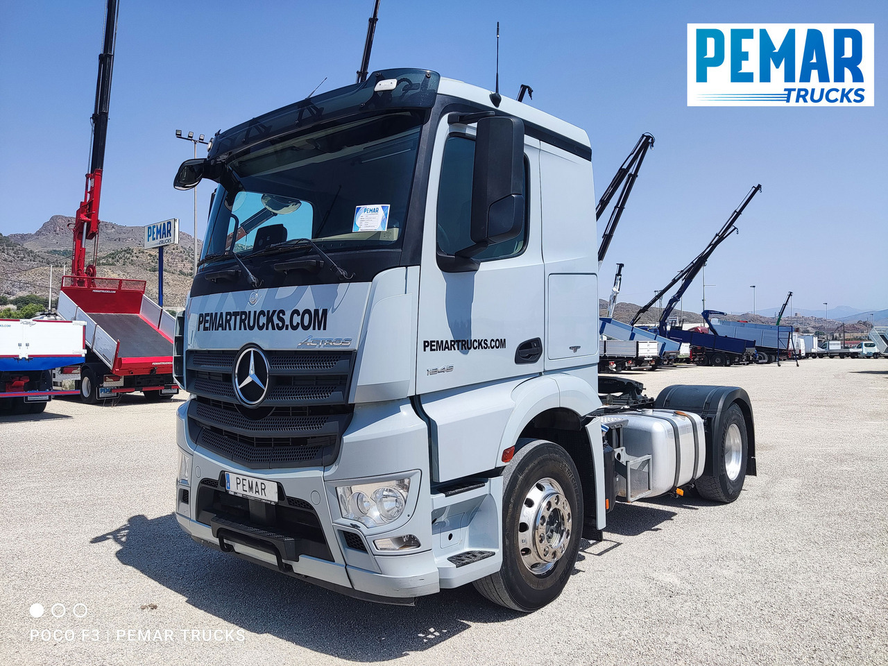 MERCEDES-BENZ ACTROS 1845 TRACTORA EQUIPO HIDRAULICO - Dragbil: bild 1 MERCEDES-BENZ ACTROS 1845 TRACTORA EQUIPO HIDRAULICO - Dragbil: bild 1