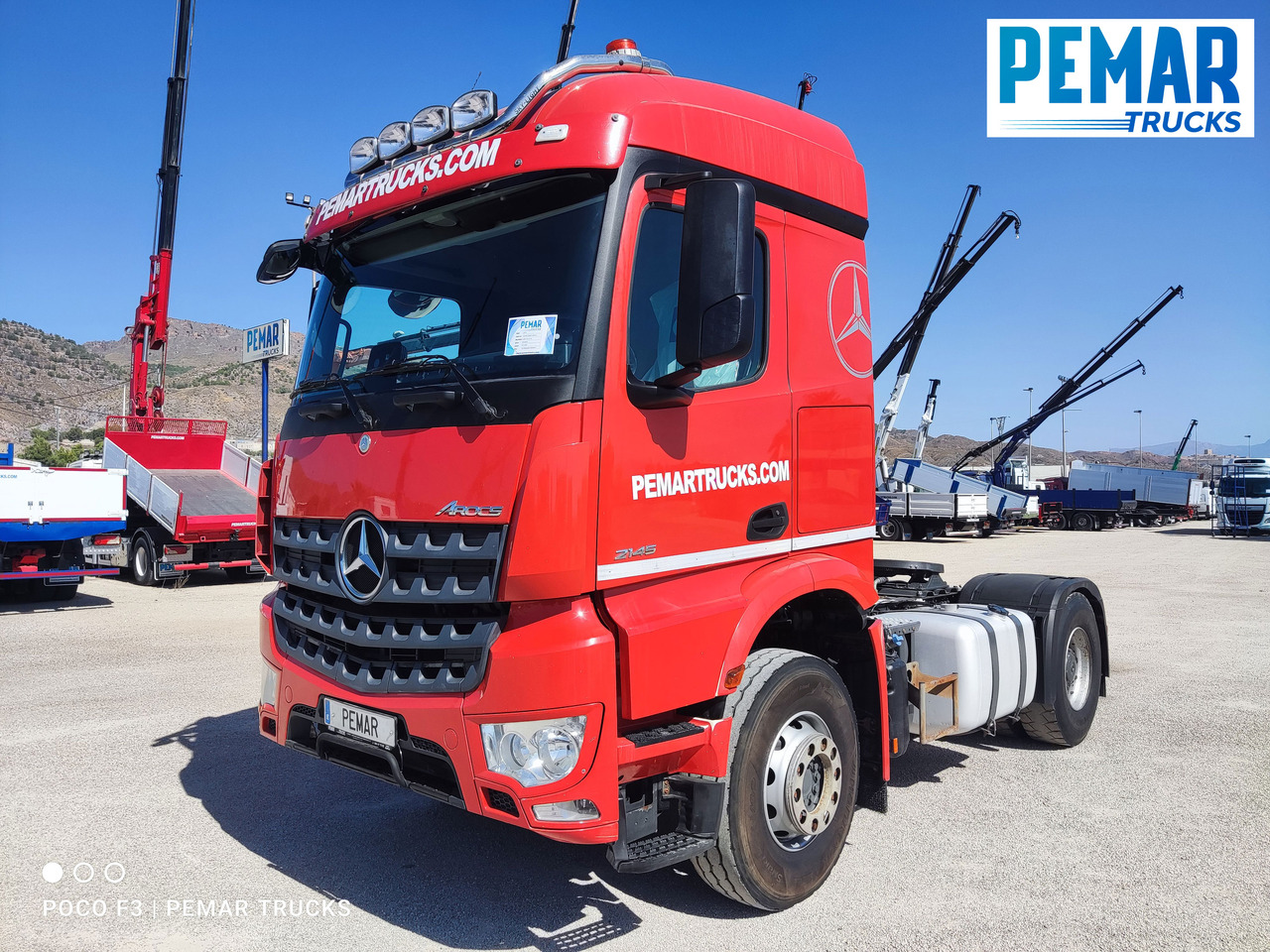 MERCEDES-BENZ AROCS 2145 TRACTORA EQUIPO HIDRAULICO - Dragbil: bild 1 MERCEDES-BENZ AROCS 2145 TRACTORA EQUIPO HIDRAULICO - Dragbil: bild 1