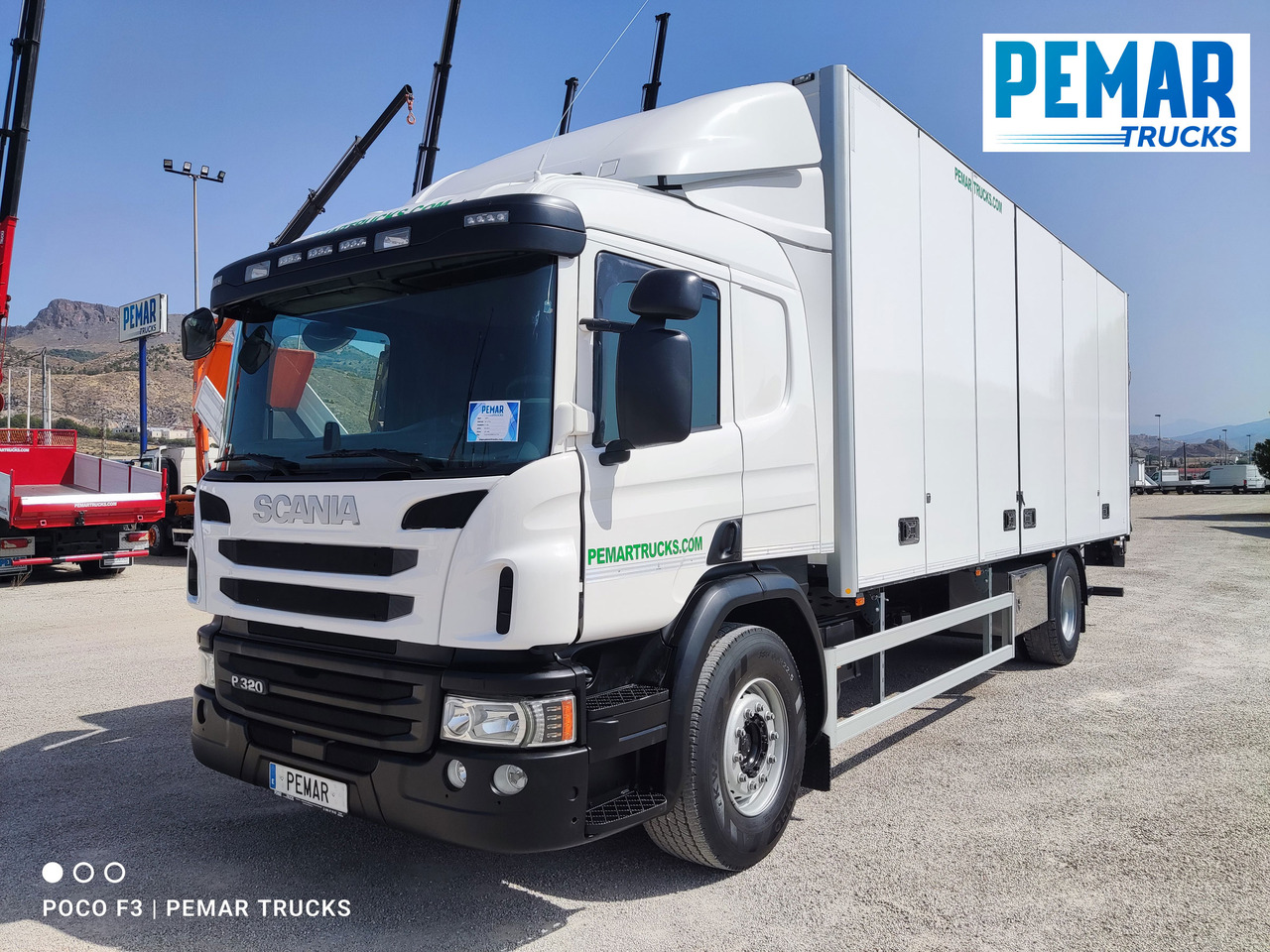 SCANIA P 320 CAJA CERRADA 18T EURO 6 - Lastbil med skåp: bild 1 SCANIA P 320 CAJA CERRADA 18T EURO 6 - Lastbil med skåp: bild 1