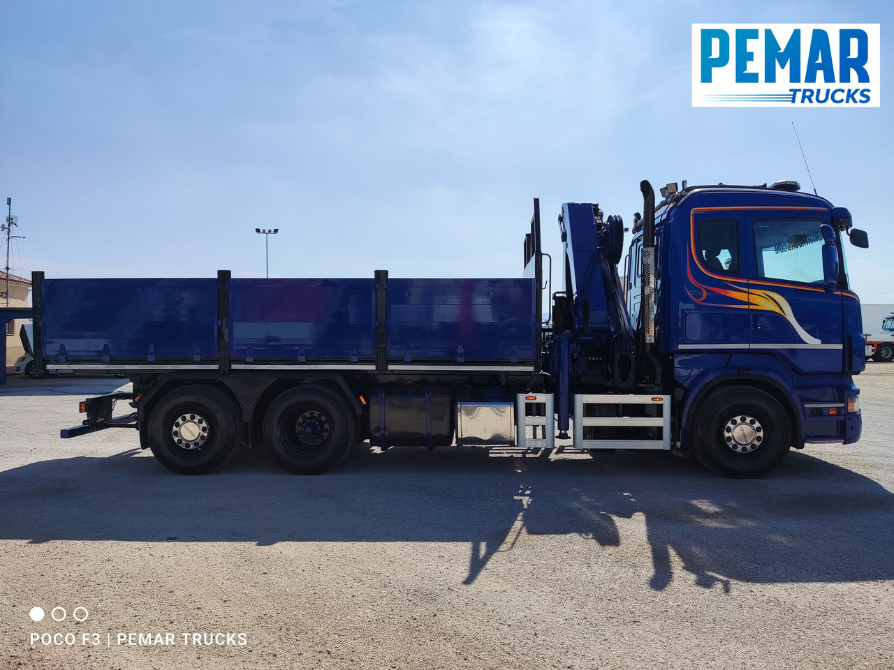 SCANIA R 420 6X2 GRUA PALFINGER PK 23002 BASCULANTE - Tippbil lastbil, Kranbil: bild 5 SCANIA R 420 6X2 GRUA PALFINGER PK 23002 BASCULANTE - Tippbil lastbil, Kranbil: bild 5