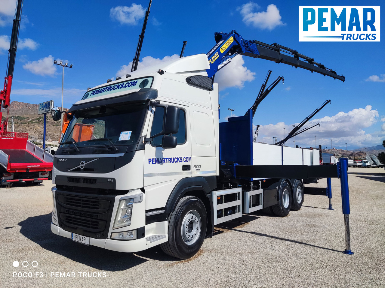 VOLVO FM 500 6X2 GRUA CAJA FIJA - Kranbil: bild 1 VOLVO FM 500 6X2 GRUA CAJA FIJA - Kranbil: bild 1