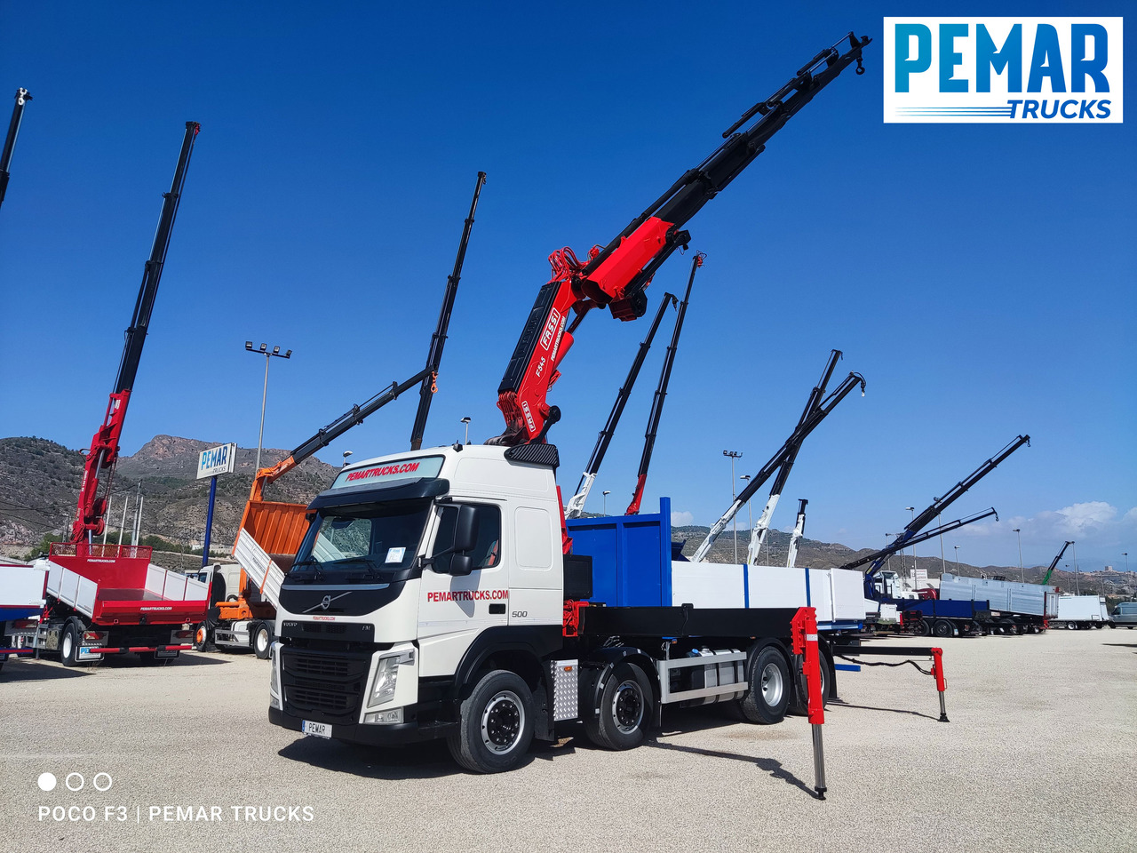 VOLVO FM 500 8X2 GRUA CAJA FIJA 32T - Kranbil: bild 5 VOLVO FM 500 8X2 GRUA CAJA FIJA 32T - Kranbil: bild 5