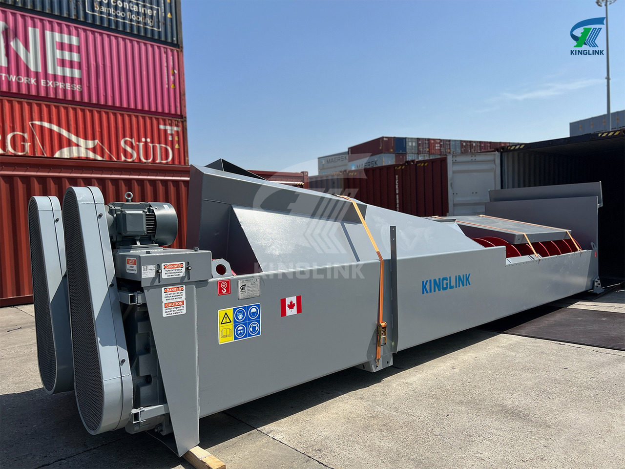 KINGLINK Sandscrew 36'' x 25' | Fine Material Washer | Sand Screw in Canada - Byggmaskiner: bild 3 KINGLINK Sandscrew 36'' x 25' | Fine Material Washer | Sand Screw in Canada - Byggmaskiner: bild 3