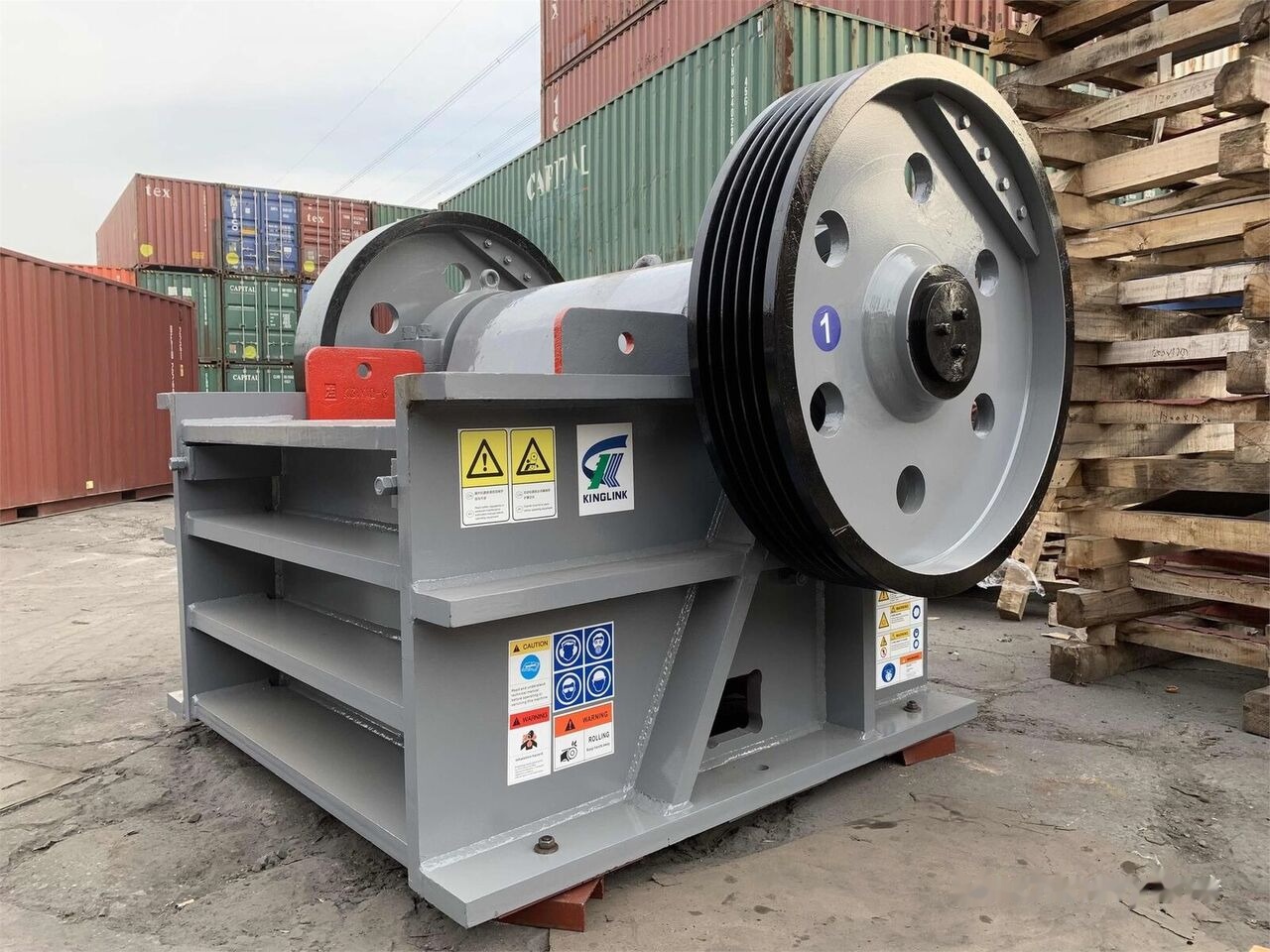 Kinglink PEX1251 Fine Jaw Crusher | Bauxite / Alumina - Kävkross: bild 1 Kinglink PEX1251 Fine Jaw Crusher | Bauxite / Alumina - Kävkross: bild 1