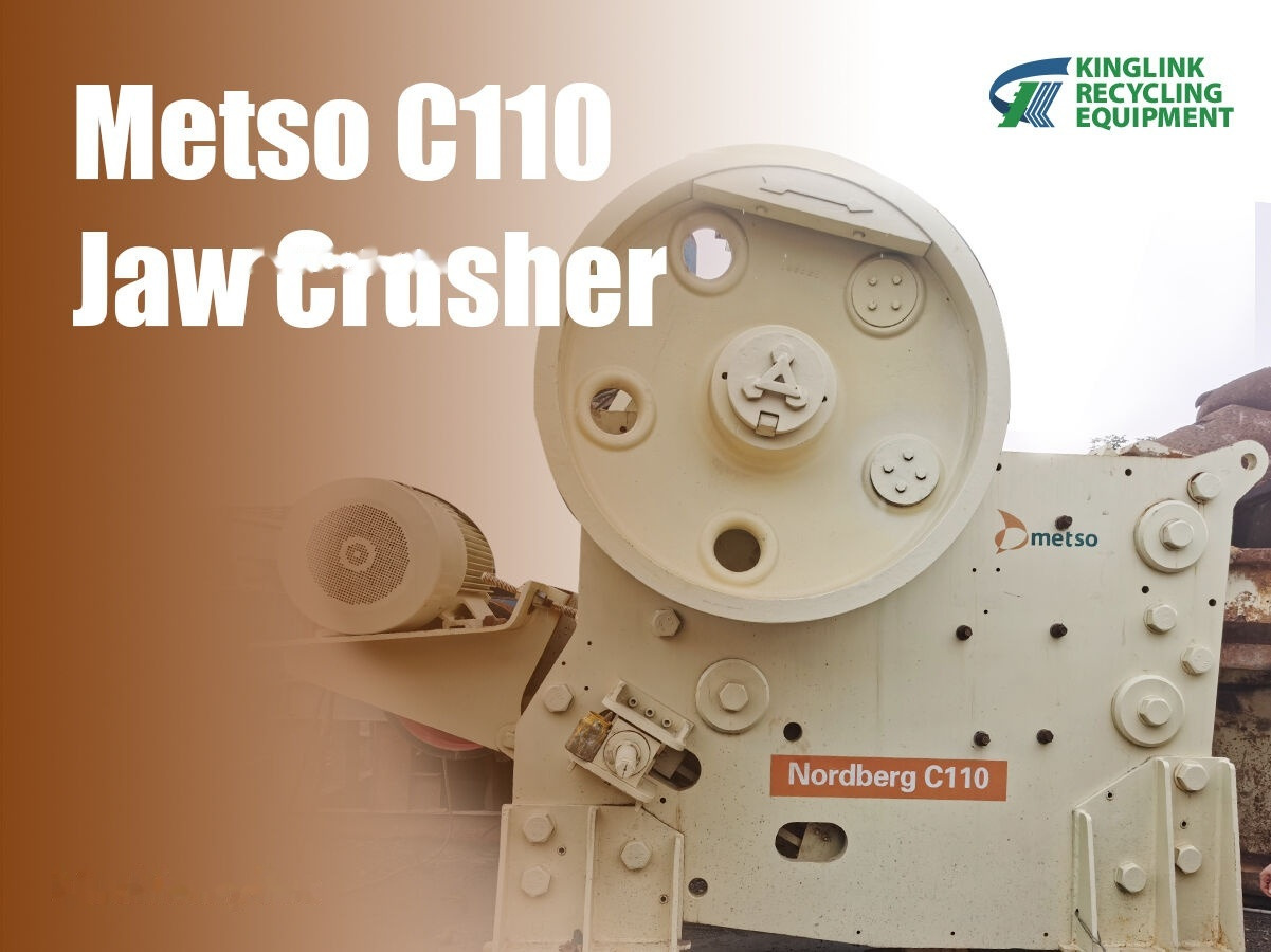 Nordberg Metso Original C110 Jaw Crusher - Kävkross: bild 1 Nordberg Metso Original C110 Jaw Crusher - Kävkross: bild 1