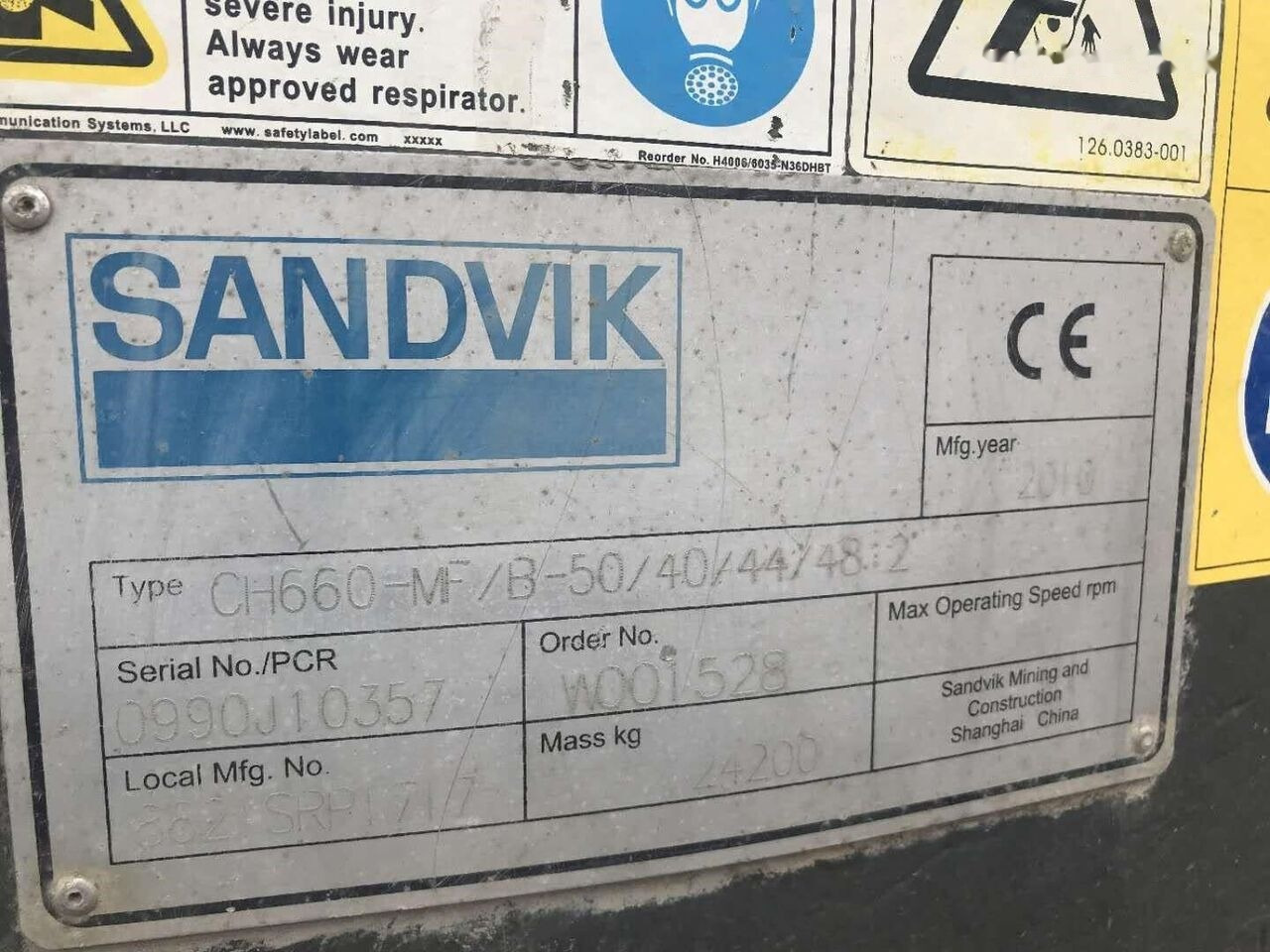 Sandvik CH660 - Konkross: bild 3 Sandvik CH660 - Konkross: bild 3