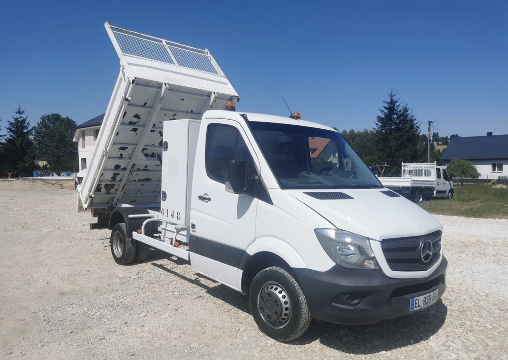 Mercedes-Benz Sprinter 514 kiper Wywrotka blizniak 2.2CDI - 140KM skrzynka sprowadzony - Transportbil med tippflak: bild 1 Mercedes-Benz Sprinter 514 kiper Wywrotka blizniak 2.2CDI - 140KM skrzynka sprowadzony - Transportbil med tippflak: bild 1