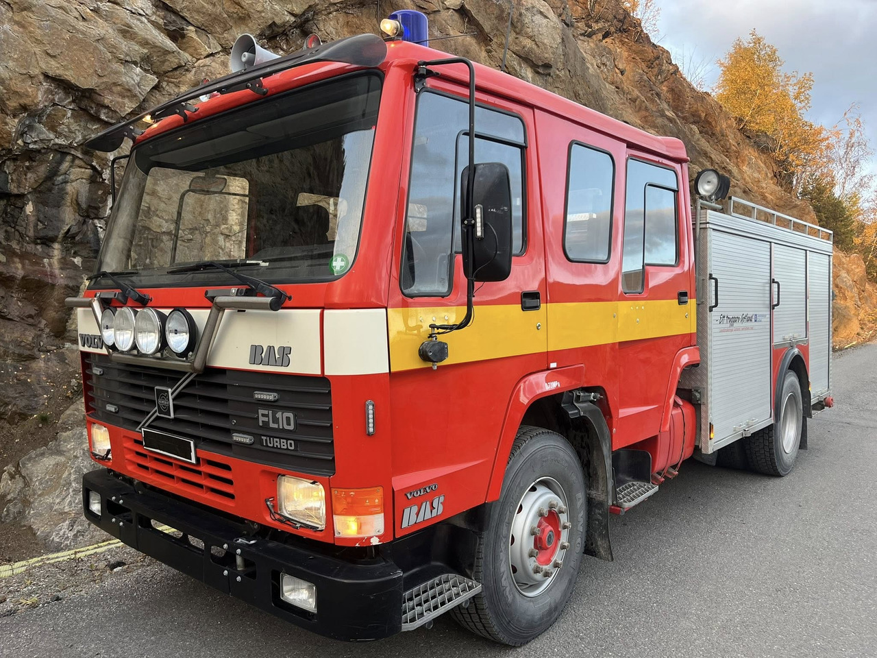 VOLVO FL 10 4x2 - Släck/ Räddningsvagn: bild 1 VOLVO FL 10 4x2 - Släck/ Räddningsvagn: bild 1