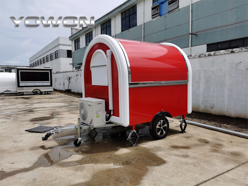 YOWON Fully customized food vending cart mobile street fast food trailer - Försäljningsvagn: bild 1 YOWON Fully customized food vending cart mobile street fast food trailer - Försäljningsvagn: bild 1