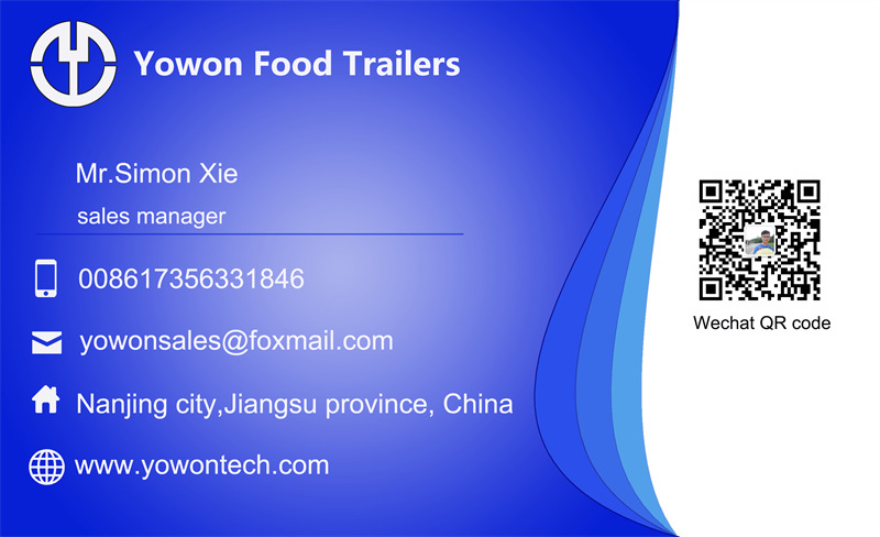 Yowon commercial food vending trailer Airstream type food truck - Försäljningsvagn: bild 5 Yowon commercial food vending trailer Airstream type food truck - Försäljningsvagn: bild 5