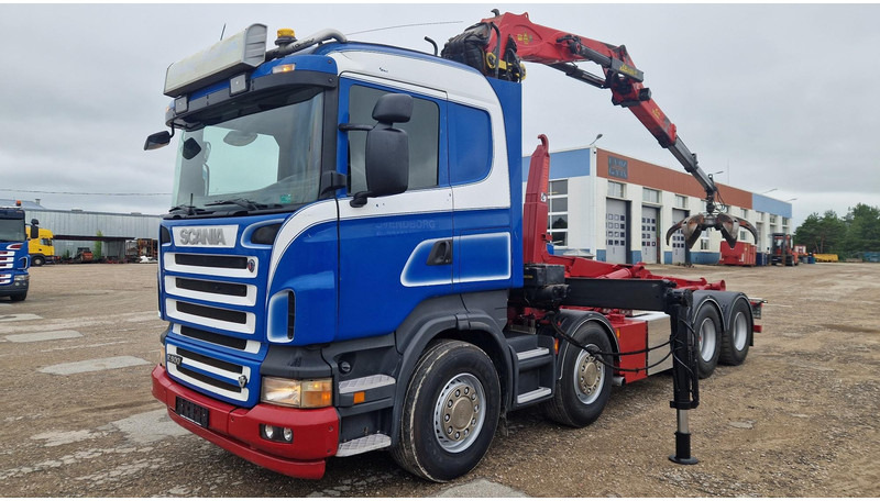 Scania R500 8X4 Epsilon E250Z95 - Lastväxlare lastbil, Kranbil: bild 1 Scania R500 8X4 Epsilon E250Z95 - Lastväxlare lastbil, Kranbil: bild 1