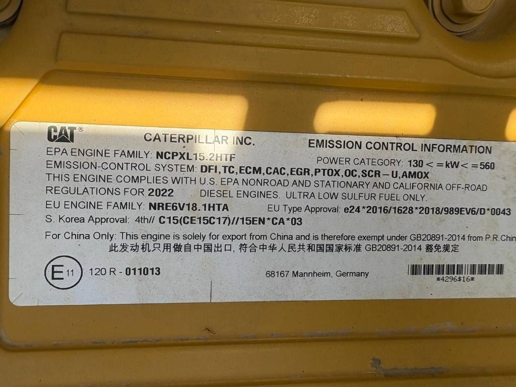 Bandgrävare CAT 374 (On Transport): bild 10