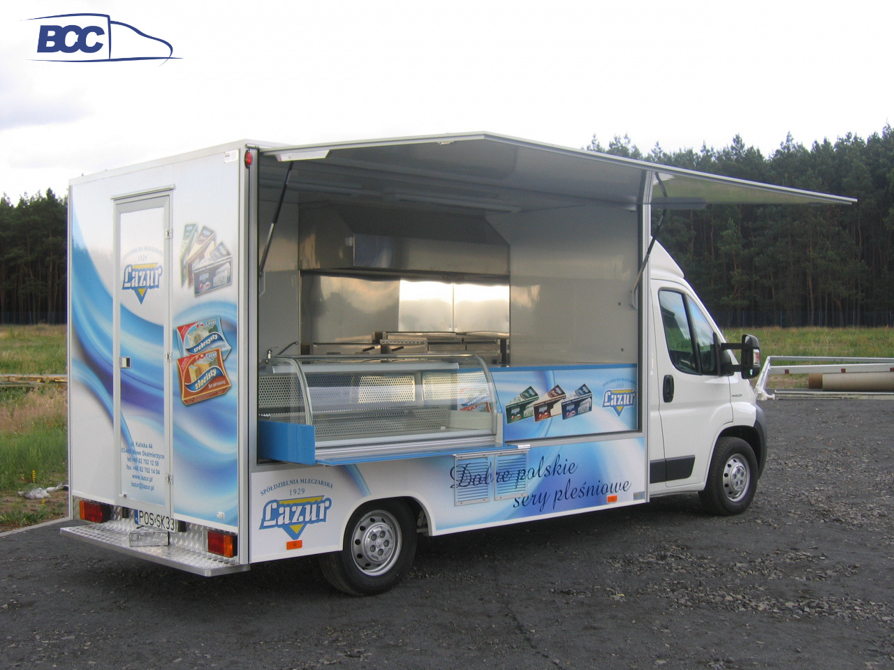 Ny Matbil BCC POLSKA - FOOD TRUCK - SAMOCHÓD DO SPRZEDAŻY SERÓW, FOOD TRUCK Z NABIAŁEM, AUTO SKLEP - PEUGEOT BOXER: bild 12