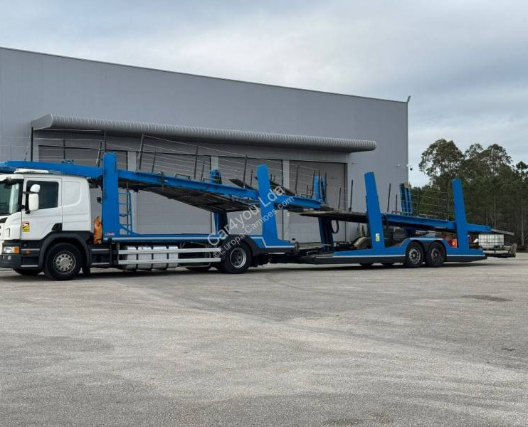 Scania P 450 - Biltransportbil lastbil: bild 1 Scania P 450 - Biltransportbil lastbil: bild 1