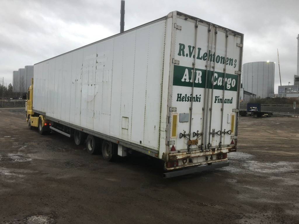 Van Hool pokattu megakärry,varastoksi - Skåp semitrailer: bild 3 Van Hool pokattu megakärry,varastoksi - Skåp semitrailer: bild 3