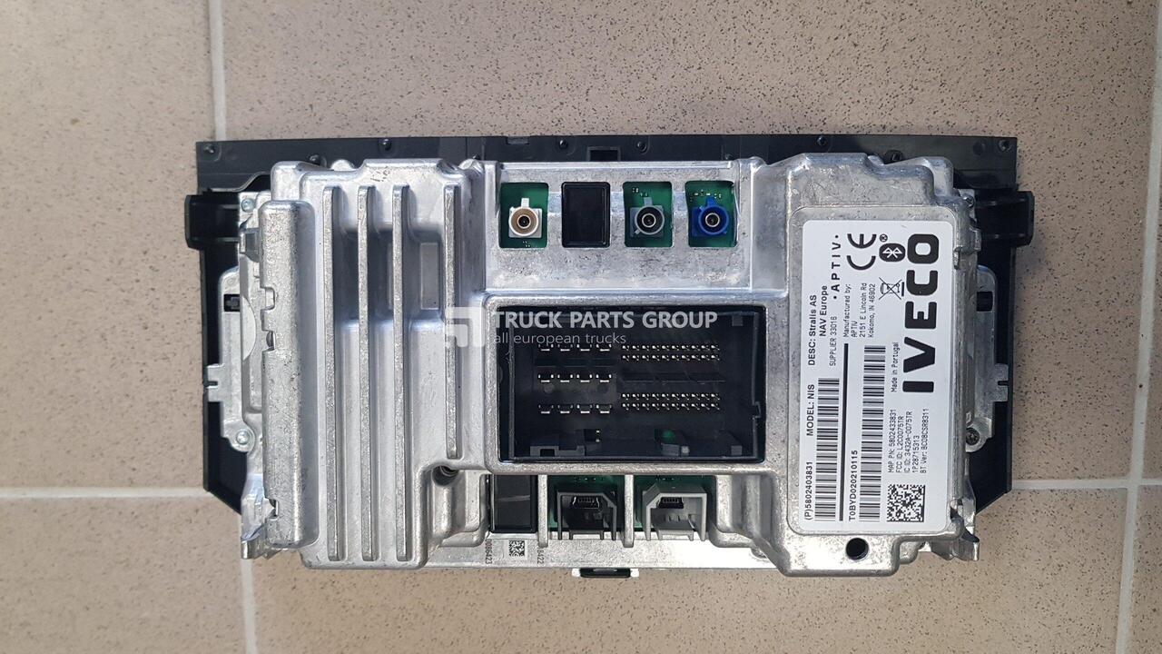 IVECO IVECO STRALIS EURO6 navi system, navigation system, multimedia system, radio audio control 5802403831, 5801677506 - Navigationssystem för Lastbil: bild 4 IVECO IVECO STRALIS EURO6 navi system, navigation system, multimedia system, radio audio control 5802403831, 5801677506 - Navigationssystem för Lastbil: bild 4