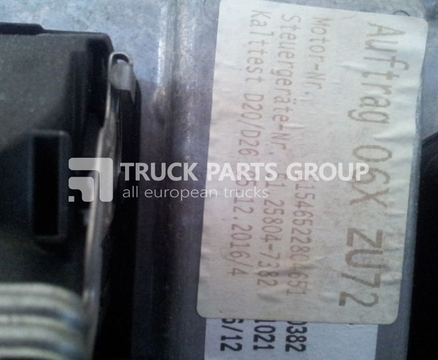 MAN TGA, TGX, TGS, TGM, TGL EURO 6 engine control unit ECU EDC, EDC1 control unit - Kontrollenhet för Lastbil: bild 4 MAN TGA, TGX, TGS, TGM, TGL EURO 6 engine control unit ECU EDC, EDC1 control unit - Kontrollenhet för Lastbil: bild 4