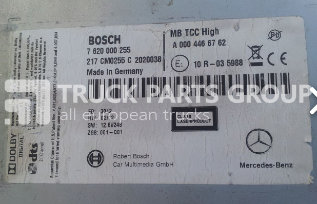 MERCEDES-BENZ Actros MP4 EURO6 car multimedia, ECTS. Radio TCC MID navigation autoradio - Navigationssystem för Lastbil: bild 2 MERCEDES-BENZ Actros MP4 EURO6 car multimedia, ECTS. Radio TCC MID navigation autoradio - Navigationssystem för Lastbil: bild 2