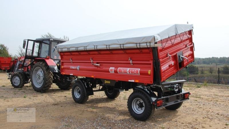 Metal-Fach T710/1 Dreiseitenkipper 3-Seiten Kipper 8t 8ton zGG NEU - Tippvagn för lantbruk: bild 1 Metal-Fach T710/1 Dreiseitenkipper 3-Seiten Kipper 8t 8ton zGG NEU - Tippvagn för lantbruk: bild 1
