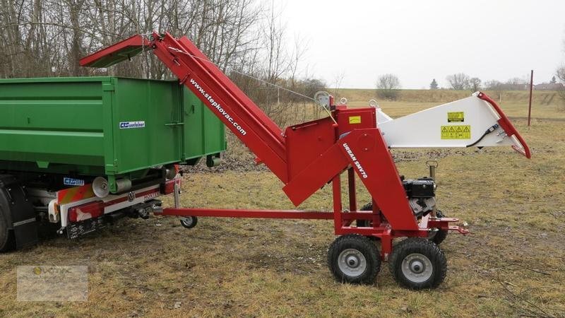 Ny Flishugg Vemac SMV70 Häcksler Holzhäcksler Holzschredder Benzin Motor Anhän: bild 13