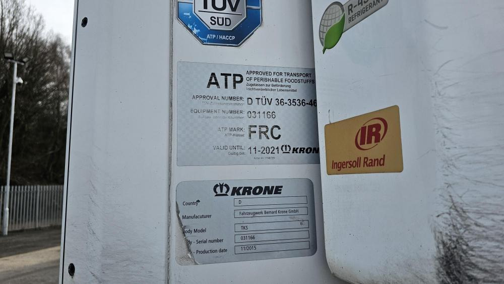 Krone Fridge - Kyl/ Frys semitrailer: bild 3 Krone Fridge - Kyl/ Frys semitrailer: bild 3