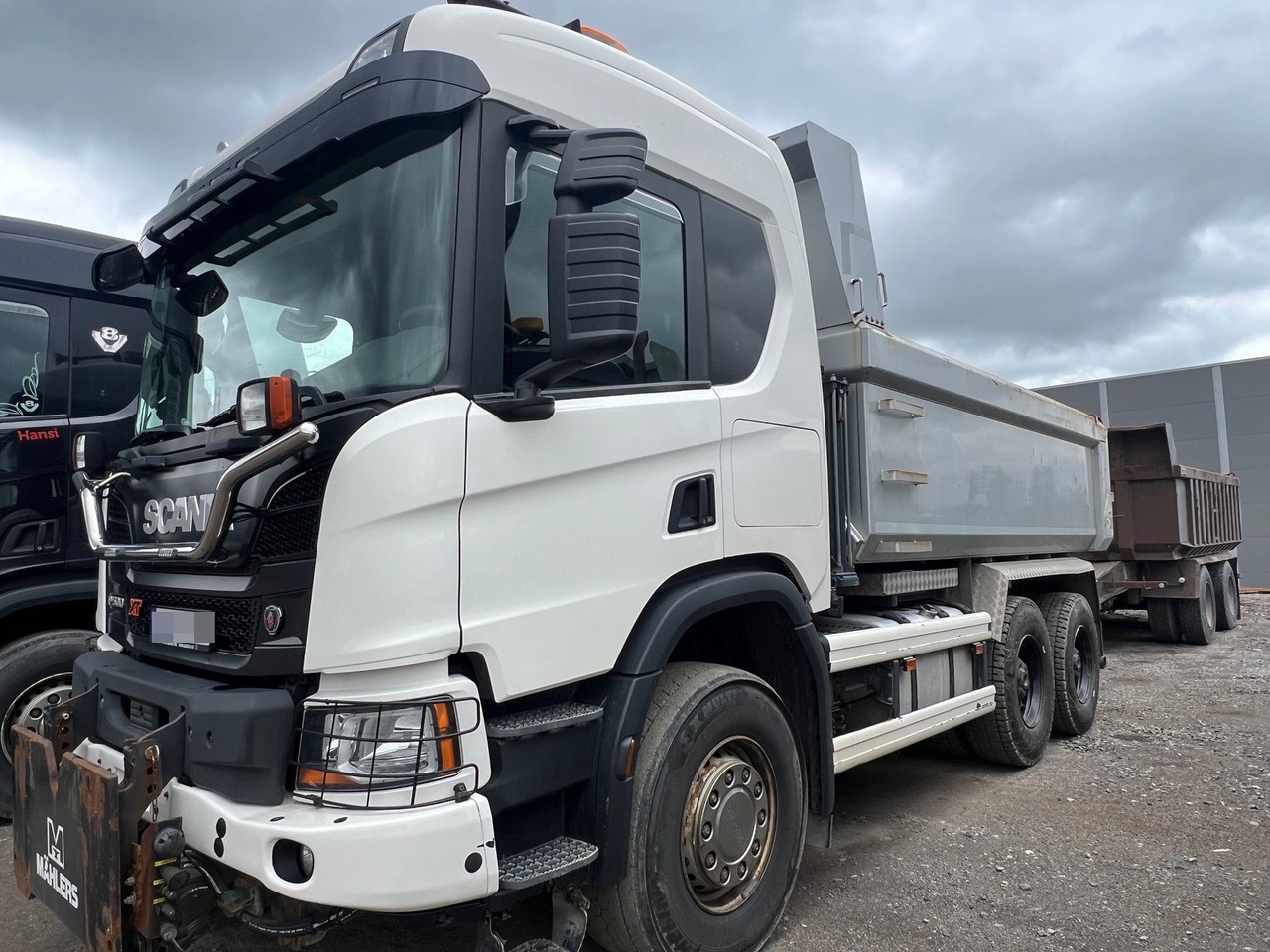 Scania P 500 XT 6x4 Full Steel - Tippbil lastbil: bild 1 Scania P 500 XT 6x4 Full Steel - Tippbil lastbil: bild 1