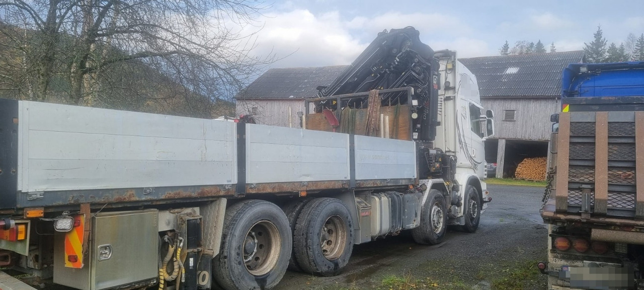 Scania R560 - Flakbil, Kranbil: bild 3 Scania R560 - Flakbil, Kranbil: bild 3