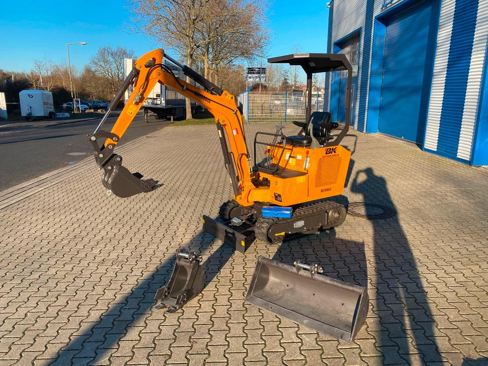 Minibagger BK1500JS *INKL.19% MWST*KUBOTA*BERGER KRAUS*JOYSTICK*SCHAUFELPAKET*SOFORT!* - Minigrävmaskin: bild 1 Minibagger BK1500JS *INKL.19% MWST*KUBOTA*BERGER KRAUS*JOYSTICK*SCHAUFELPAKET*SOFORT!* - Minigrävmaskin: bild 1