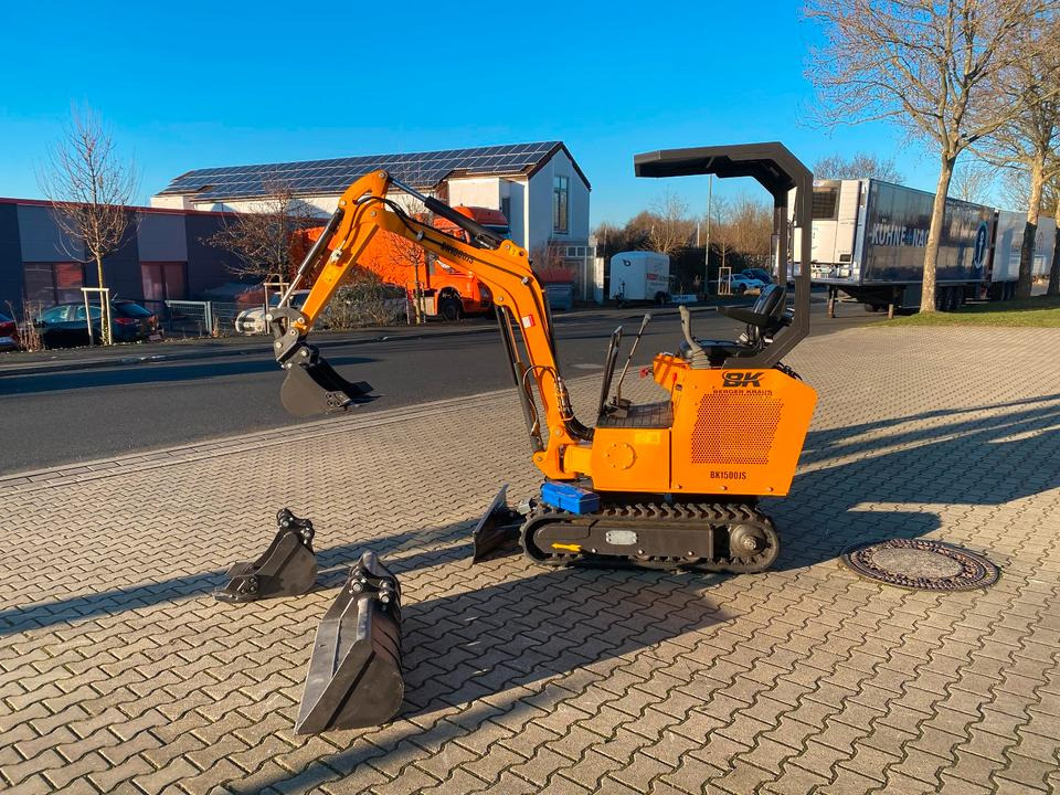 Minibagger BK1500JS *INKL.19% MWST*KUBOTA*BERGER KRAUS*JOYSTICK*SCHAUFELPAKET*SOFORT!* - Minigrävmaskin: bild 2 Minibagger BK1500JS *INKL.19% MWST*KUBOTA*BERGER KRAUS*JOYSTICK*SCHAUFELPAKET*SOFORT!* - Minigrävmaskin: bild 2