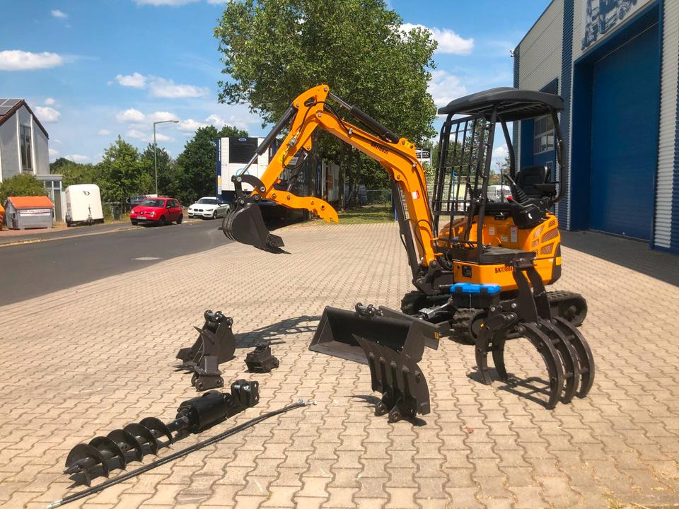 Minibagger BK1700JS + Zubehör *INKL.19% MWST*BERGER KRAUS*KUBOTA*JOYST*SOFORT! - Minigrävmaskin: bild 2 Minibagger BK1700JS + Zubehör *INKL.19% MWST*BERGER KRAUS*KUBOTA*JOYST*SOFORT! - Minigrävmaskin: bild 2