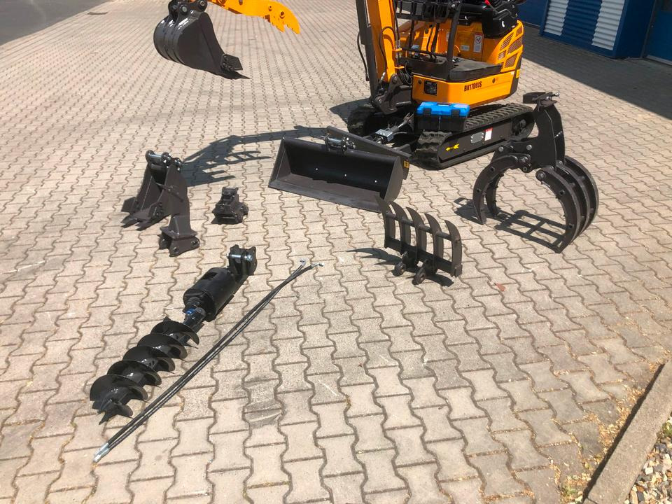 Minibagger BK1700JS + Zubehör *INKL.19% MWST*BERGER KRAUS*KUBOTA*JOYST*SOFORT! - Minigrävmaskin: bild 3 Minibagger BK1700JS + Zubehör *INKL.19% MWST*BERGER KRAUS*KUBOTA*JOYST*SOFORT! - Minigrävmaskin: bild 3