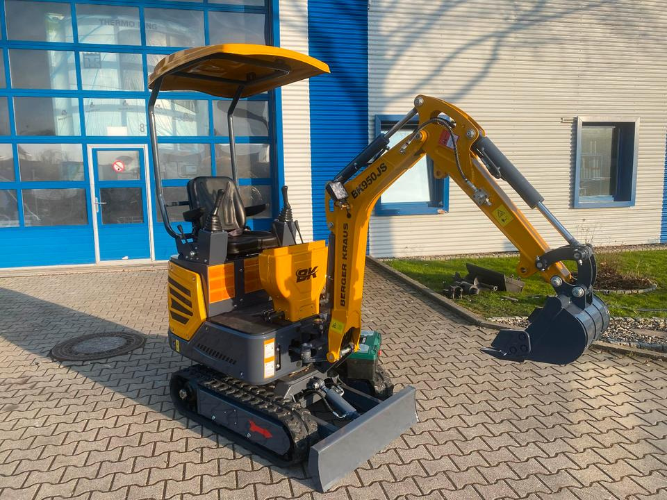 Minibagger BK950JS *INKL.19% MWST*BERGER KRAUS*JOYSTICK*SOFORT!* - Minigrävmaskin: bild 3 Minibagger BK950JS *INKL.19% MWST*BERGER KRAUS*JOYSTICK*SOFORT!* - Minigrävmaskin: bild 3