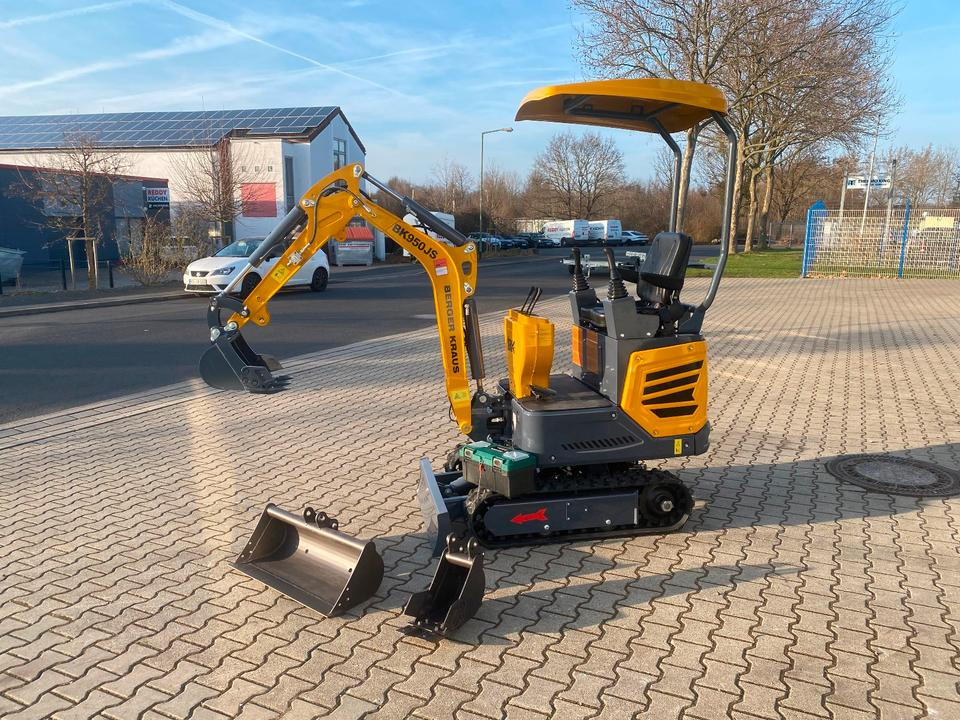 Minibagger BK950JS + Schaufelpaket *INKL.19% MWST*BERGER KRAUS*KABINE*SOFORT!* - Minigrävmaskin: bild 2 Minibagger BK950JS + Schaufelpaket *INKL.19% MWST*BERGER KRAUS*KABINE*SOFORT!* - Minigrävmaskin: bild 2