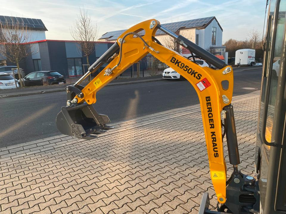 Minibagger BK950KS *INKL.19% MWST*BERGER KRAUS*KABINE*SOFORT!* - Minigrävmaskin: bild 4 Minibagger BK950KS *INKL.19% MWST*BERGER KRAUS*KABINE*SOFORT!* - Minigrävmaskin: bild 4