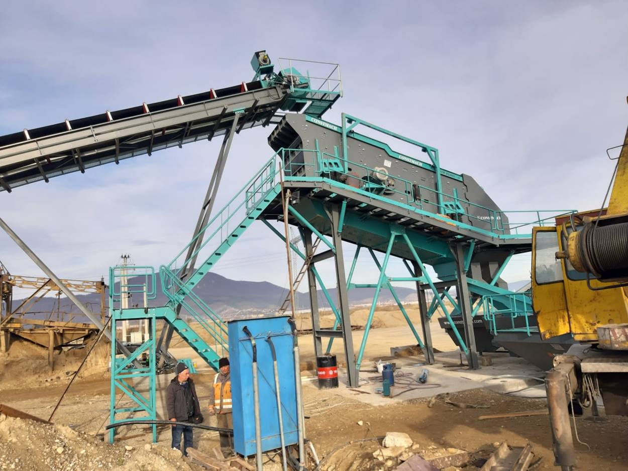 Constmach 140-180 Tph Crible Vibrant 2-3-4 Étages 1800x5000 mm - Sorteringsverk: bild 5 Constmach 140-180 Tph Crible Vibrant 2-3-4 Étages 1800x5000 mm - Sorteringsverk: bild 5