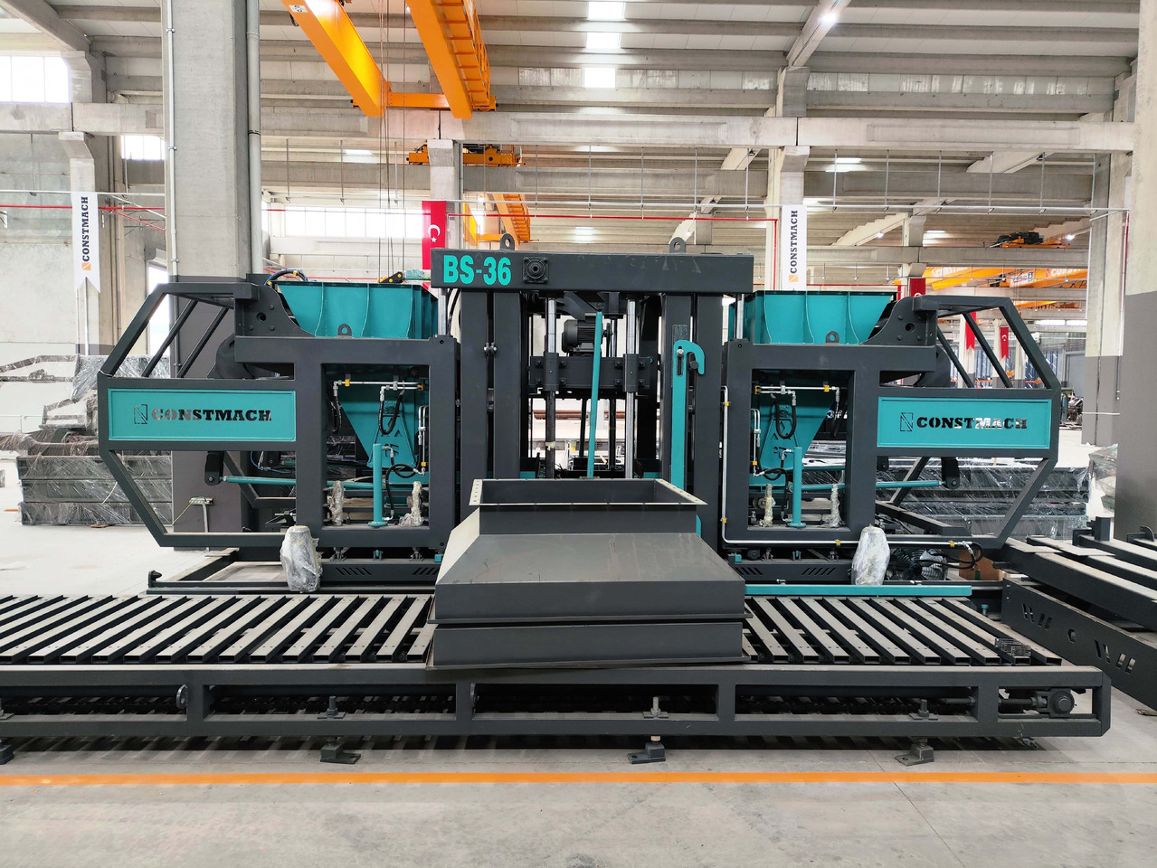 Constmach BS-42 Briquette Making Machine (Concrete Block Making Machine) - Blockmaskin: bild 4 Constmach BS-42 Briquette Making Machine (Concrete Block Making Machine) - Blockmaskin: bild 4