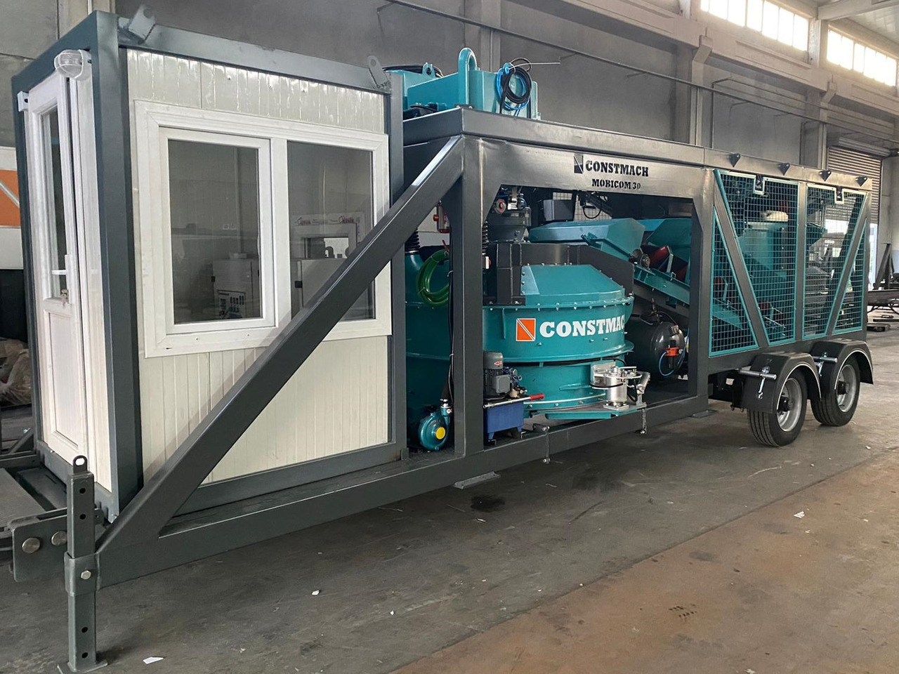Constmach Mini-Mobile Betonmischanlage 30 m³/h - Betongfabrik: bild 3 Constmach Mini-Mobile Betonmischanlage 30 m³/h - Betongfabrik: bild 3