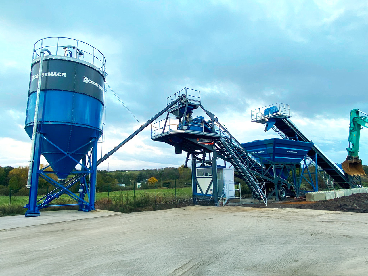 Constmach Mobile Betonmischanlage mit 30 m³/h - Betongfabrik: bild 2 Constmach Mobile Betonmischanlage mit 30 m³/h - Betongfabrik: bild 2