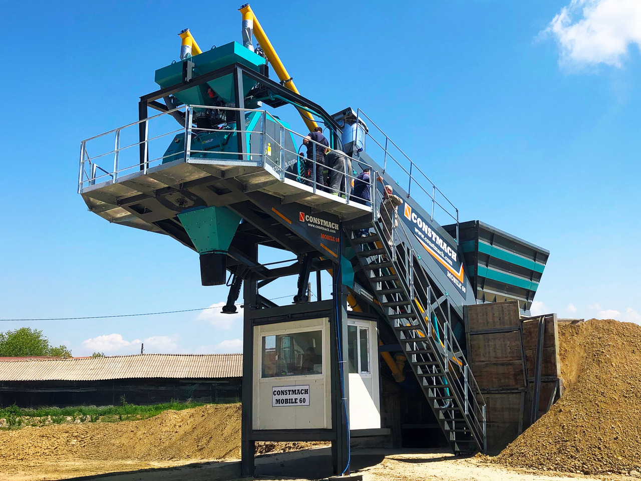 Constmach Mobile Betonmischanlage mit 60 m³/h - Betongfabrik: bild 4 Constmach Mobile Betonmischanlage mit 60 m³/h - Betongfabrik: bild 4