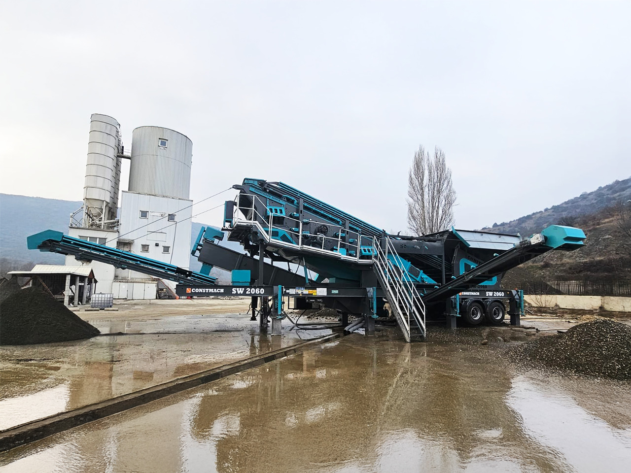 Constmach Mobile Sand And Gravel Washing And Screening Plant - Sorteringsverk: bild 5 Constmach Mobile Sand And Gravel Washing And Screening Plant - Sorteringsverk: bild 5