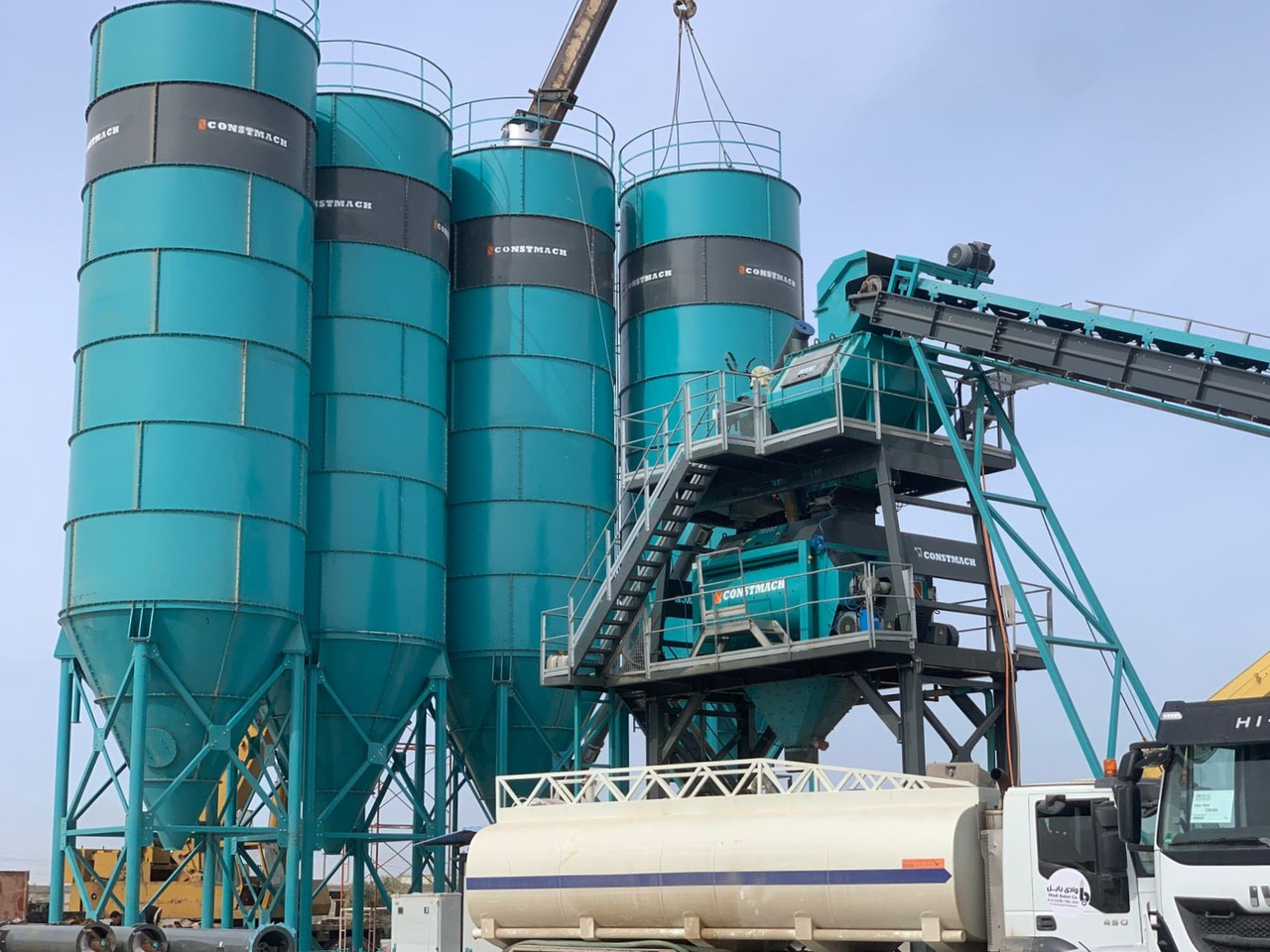 Constmach Silo à Ciment d'une Capacité de 200 Tonnes - Cementsilo: bild 2 Constmach Silo à Ciment d'une Capacité de 200 Tonnes - Cementsilo: bild 2
