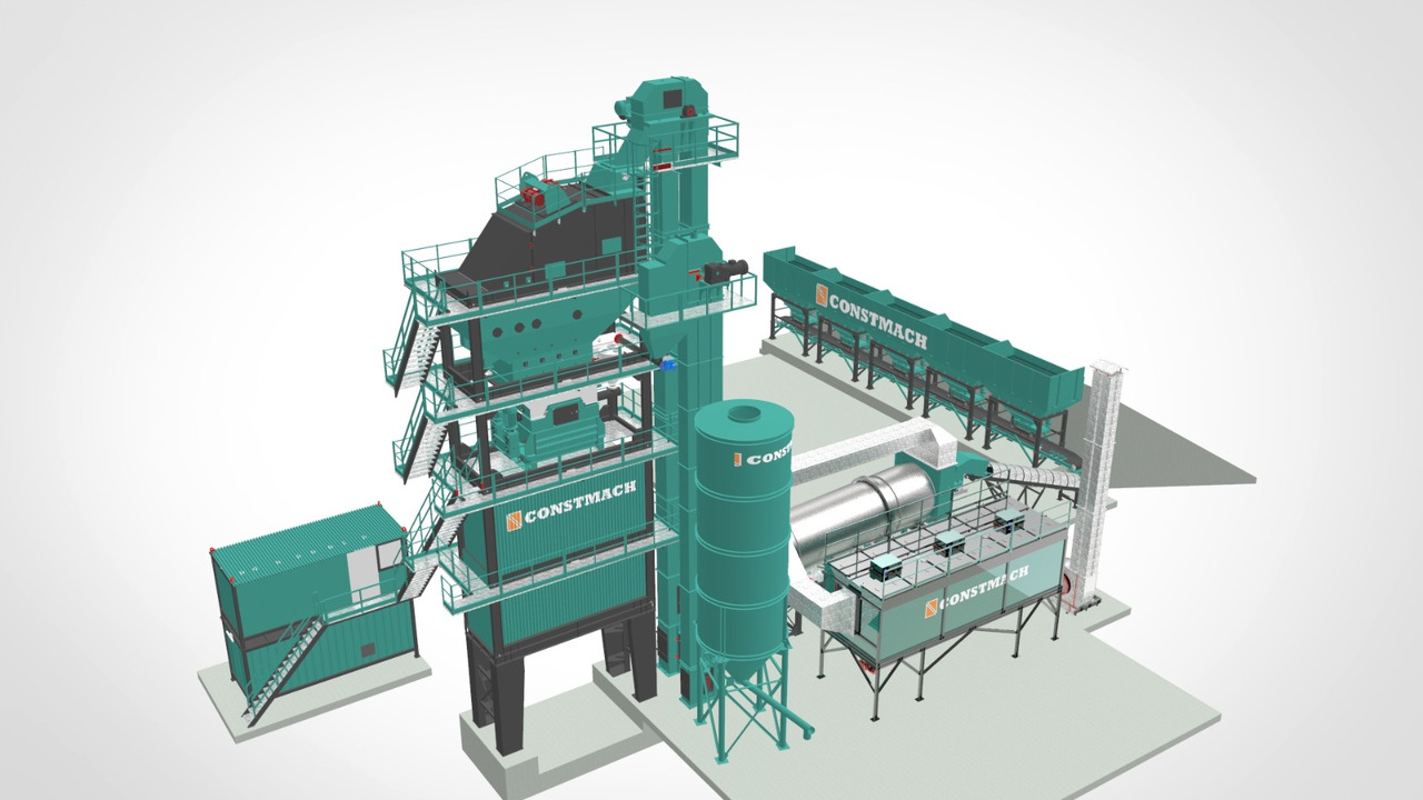 Constmach Stationary Batch Type Asphalt Plants - Asfaltverk: bild 2 Constmach Stationary Batch Type Asphalt Plants - Asfaltverk: bild 2