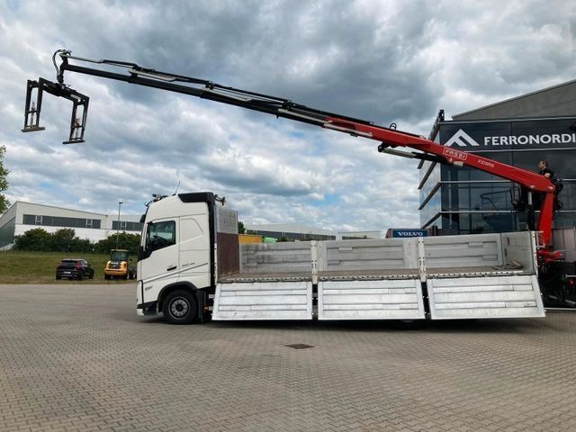 Volvo FH460 8x2 TRIDEM VLA&NLA gelenkt*FASSI F215AS.24 - Flakbil, Kranbil: bild 3 Volvo FH460 8x2 TRIDEM VLA&NLA gelenkt*FASSI F215AS.24 - Flakbil, Kranbil: bild 3