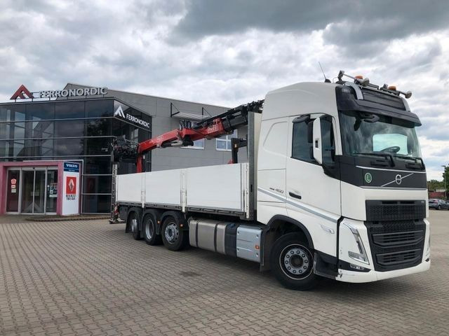 Volvo FH460 8x2 TRIDEM VLA&NLA gelenkt*FASSI F215AS.24 - Flakbil, Kranbil: bild 5 Volvo FH460 8x2 TRIDEM VLA&NLA gelenkt*FASSI F215AS.24 - Flakbil, Kranbil: bild 5