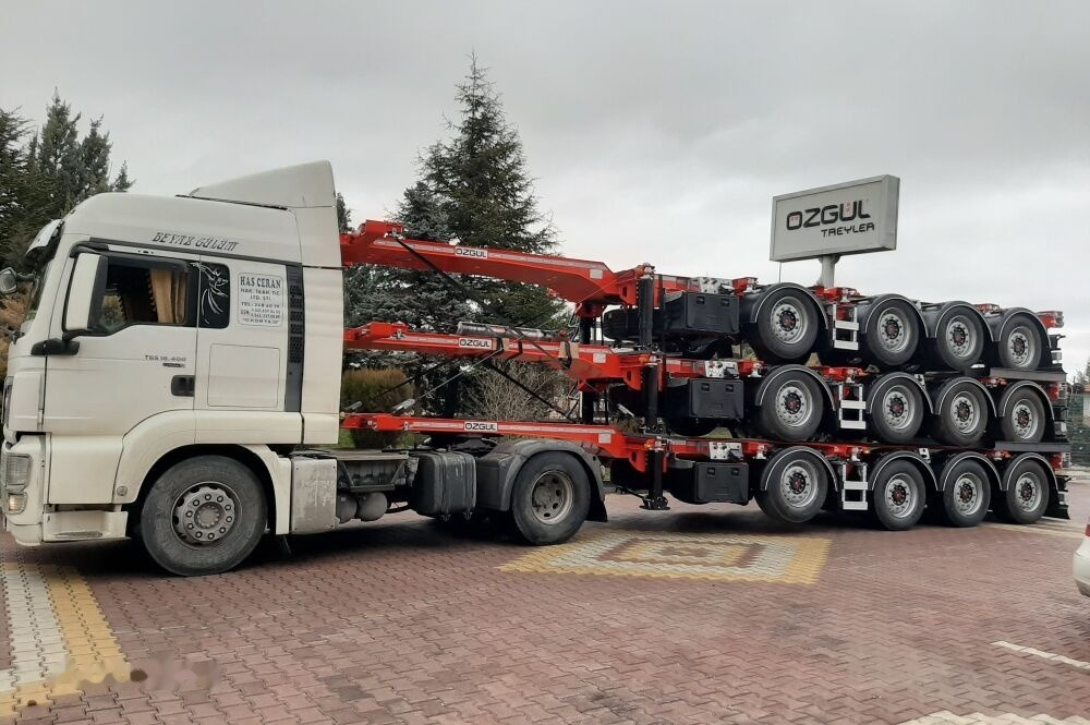 Özgül 4 AXLE HIGH CUBE CONTAINER CARRIER - Containerbil/ Växelflak semitrailer: bild 1 Özgül 4 AXLE HIGH CUBE CONTAINER CARRIER - Containerbil/ Växelflak semitrailer: bild 1