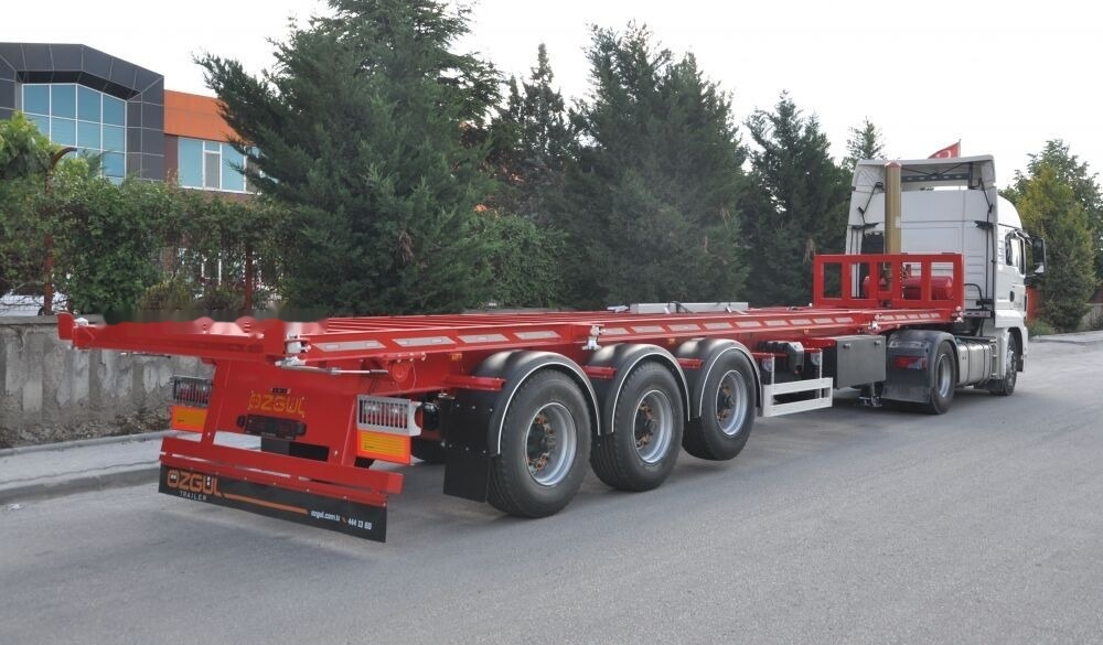 Özgül 40 FT TIPPING CONTAINER CHASSIS AINER CARRIER - Containerbil/ Växelflak semitrailer: bild 4 Özgül 40 FT TIPPING CONTAINER CHASSIS AINER CARRIER - Containerbil/ Växelflak semitrailer: bild 4