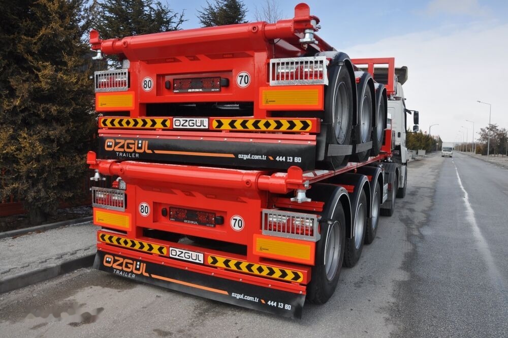 Özgül 40 FT TIPPING CONTAINER CHASSIS AINER CARRIER - Containerbil/ Växelflak semitrailer: bild 3 Özgül 40 FT TIPPING CONTAINER CHASSIS AINER CARRIER - Containerbil/ Växelflak semitrailer: bild 3