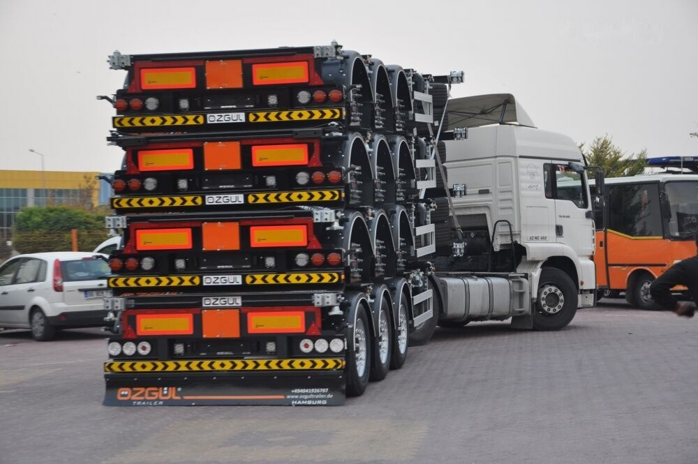 Özgül TELESCOBIC HIGH CUBE CONTAINER CHASSIS - Containerbil/ Växelflak semitrailer: bild 4 Özgül TELESCOBIC HIGH CUBE CONTAINER CHASSIS - Containerbil/ Växelflak semitrailer: bild 4